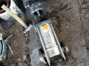 40口徑，配7.5KW電機(jī)，316L材質(zhì)立式多級(jí)泵